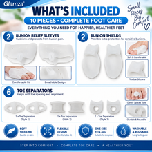 Load image into Gallery viewer, 10pc Bunion Buddy Foot Care Kit