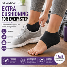 Load image into Gallery viewer, Glamza Plantar Fasciitis Shock Absorbing Ankle Socks – Comfort &amp; Support with Free UK Delivery