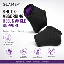 Load image into Gallery viewer, Glamza Plantar Fasciitis Shock Absorbing Ankle Socks – Comfort &amp; Support with Free UK Delivery