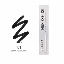 Load image into Gallery viewer, Glamza Fine Sketch Tattoo Fork Liquid Eyebrow Pens – Define &amp; Enhance Your Brows!