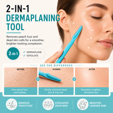 Load image into Gallery viewer, Glamza No Flick Eyebrow &amp; Dermaplaning Razors – 3 Pack with Free UK Delivery!