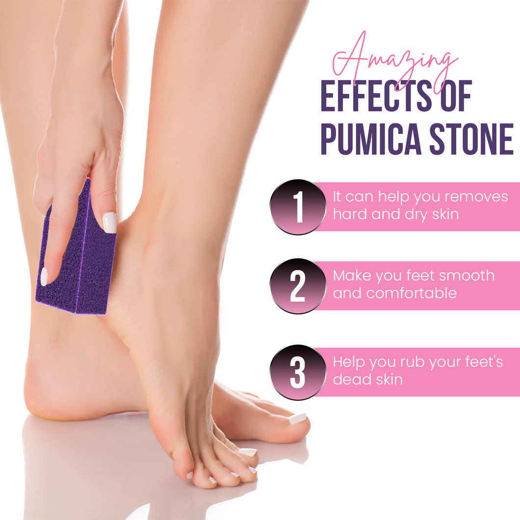 Glamza Mini Exfoliating Pumice Blocks – Free UK Delivery