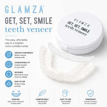Load image into Gallery viewer, GLAMZA Get Set Smile Veneers – Temporary Cosmetic Teeth Cover