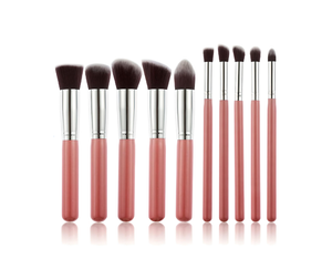 Glamza 10pc Makeup Brush Set – Choose Pink or Blue – Free UK Postage