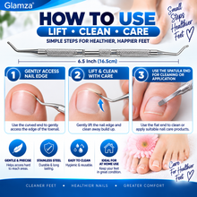 Load image into Gallery viewer, Double Ended Toe Nail Corrector Tool – Free UK Delivery