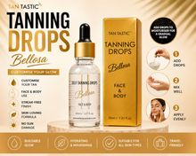 Load image into Gallery viewer, Glamza Tanning Drops 30ml – Customisable Self Tan Drops for Face &amp; Body