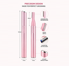 Load image into Gallery viewer, Glamza Electric Eyebrow Trimmer and Body Shaver - Free UK Postage