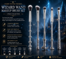 Load image into Gallery viewer, Harry Potter Inspired Makeup Brush Sets - 3 Designs