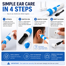 Load image into Gallery viewer, Glamza Vacuum Ear Cleaner – Suction &amp; Vibration Ear Cleaning Kit