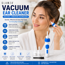 Load image into Gallery viewer, Glamza Vacuum Ear Cleaner – Suction &amp; Vibration Ear Cleaning Kit