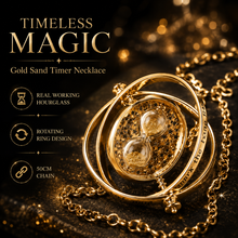 Load image into Gallery viewer, Sand Timer Gold Necklaces Collection