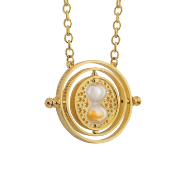 Sand Timer Gold Necklace Collection