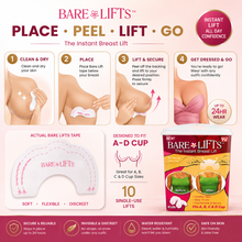 Load image into Gallery viewer, Bare Lifts Instant Breast Lifts (10 Pack) – Free Delivery
