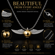 Load image into Gallery viewer, Angel Wings Necklace – Elegant &amp; Meaningful Jewellery with Free UK Postage