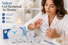 Load image into Gallery viewer, Gel Nail Polish Foil Removal Wraps – Easy, Safe &amp; Salon-Quality Removal with Free UK Delivery