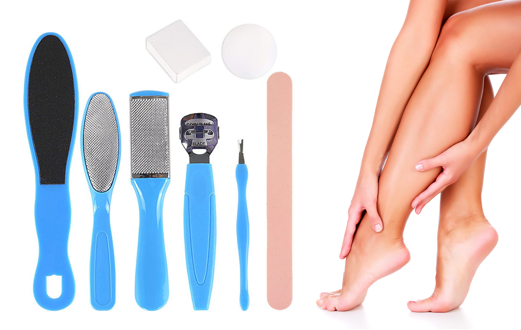 Glamza 10pc Foot Care Pedicure Kit – Free UK Delivery
