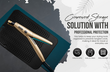 Load image into Gallery viewer, Glamza Hair Straightener Silicone Heat Mat – Black with Free Delivery
