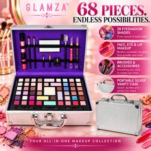 Load image into Gallery viewer, 68pc 'Flawless Chic' Vanity Case - Vegan Friendly
