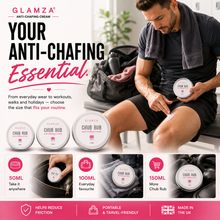 Load image into Gallery viewer, Glamza Chub Rub Anti Chafing Cream 50ml, 100ml &amp; 150ml - Enriched with Aloe Vera