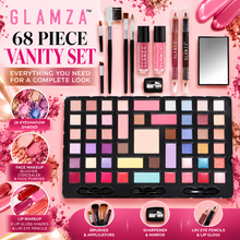 Load image into Gallery viewer, 68pc 'Flawless Chic' Vanity Case - Vegan Friendly