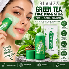 Load image into Gallery viewer, Glamza Green Tea &amp; Aubergine Face Mask Sticks – 40g Purifying Clay Masks