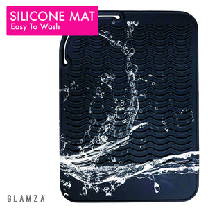 Glamza Hair Straightener Silicone Heat Mat