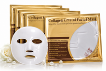 Load image into Gallery viewer, White Hyaluronic Collagen Face Masks &amp; Head Cap Kits – Free Delivery