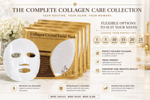 Load image into Gallery viewer, White Hyaluronic Collagen Face Masks &amp; Head Cap Kits – Free Delivery