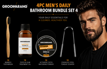 Load image into Gallery viewer, Groomarang Bundles – Men's Daily Use Bathroom Collections