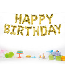 Load image into Gallery viewer, Large Happy Birthday Banner, Balloons and Banner Sets!