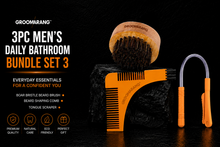 Load image into Gallery viewer, Groomarang Bundles – Men's Daily Use Bathroom Collections