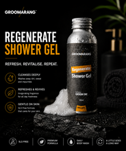 Load image into Gallery viewer, Groomarang Men's Shower Gel 100ml – SLS Free Refreshing Body Wash