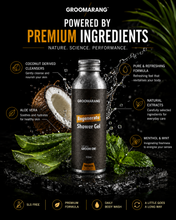 Load image into Gallery viewer, Groomarang Men's Shower Gel 100ml – SLS Free Refreshing Body Wash
