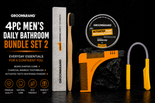 Load image into Gallery viewer, Groomarang Bundles – Men's Daily Use Bathroom Collections