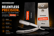 Load image into Gallery viewer, Groomarang Cut Throat Razor Relentless Pro – Precision Shaving with Free UK Delivery