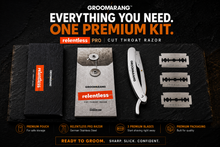 Load image into Gallery viewer, Groomarang Cut Throat Razor Relentless Pro – Precision Shaving with Free UK Delivery