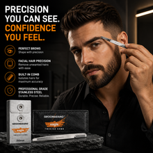 Load image into Gallery viewer, Groomarang Eagle Tweezers with Comb - Precision Grooming Tool