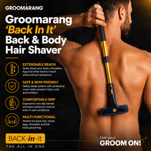 Load image into Gallery viewer, Groomarang Back-In-It Hair Removal Device – Smooth Confidence with Free UK Delivery