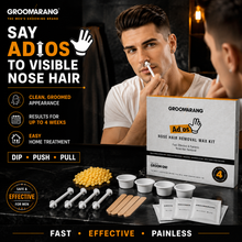 Load image into Gallery viewer, Groomarang Adios Nose Hair Removal Wax Kit - Can Also Be Used For Ears!