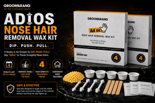 Load image into Gallery viewer, Groomarang Adios Nose Hair Removal Wax Kit - Can Also Be Used For Ears!