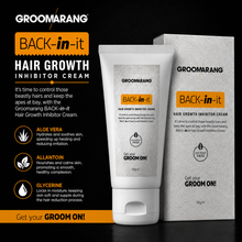 Load image into Gallery viewer, Groomarang No Ape Hair Growth Inhibitor Cream – Permanent Hair Reduction with Free UK Delivery