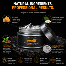 Load image into Gallery viewer, Groomarang Silver Fox Instant Hair Styling &amp; Colouring Wax