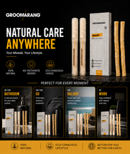 Load image into Gallery viewer, Groomarang Miswak 2 Pack - Natural 'On the Go' Teeth Cleaning