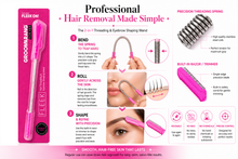 Load image into Gallery viewer, Groomarang For Her 'Fleek' – The Ultimate 2-in-1 Hair Threading &amp; Eyebrow Shaping Wand