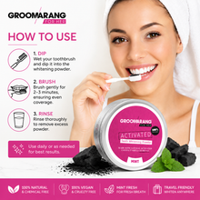 Load image into Gallery viewer, Groomarang For Her Charcoal Teeth Whitening Powder – 50g