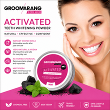 Load image into Gallery viewer, Groomarang For Her Charcoal Teeth Whitening Powder – 50g