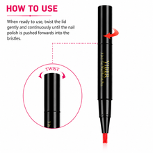 Load image into Gallery viewer, Glamza One Step Gel Nail Polish Pen &amp; Optional UV LED Nail Cure Torch – Free UK Postage