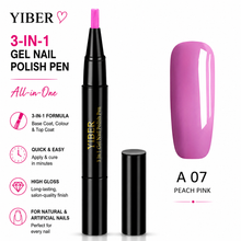 Load image into Gallery viewer, Glamza One Step Gel Nail Polish Pen &amp; Optional UV LED Nail Cure Torch – Free UK Postage