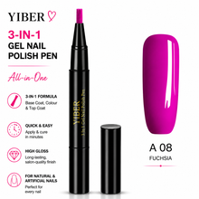 Load image into Gallery viewer, Glamza One Step Gel Nail Polish Pen &amp; Optional UV LED Nail Cure Torch – Free UK Postage