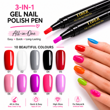 Load image into Gallery viewer, Glamza One Step Gel Nail Polish Pen &amp; Optional UV LED Nail Cure Torch – Free UK Postage
